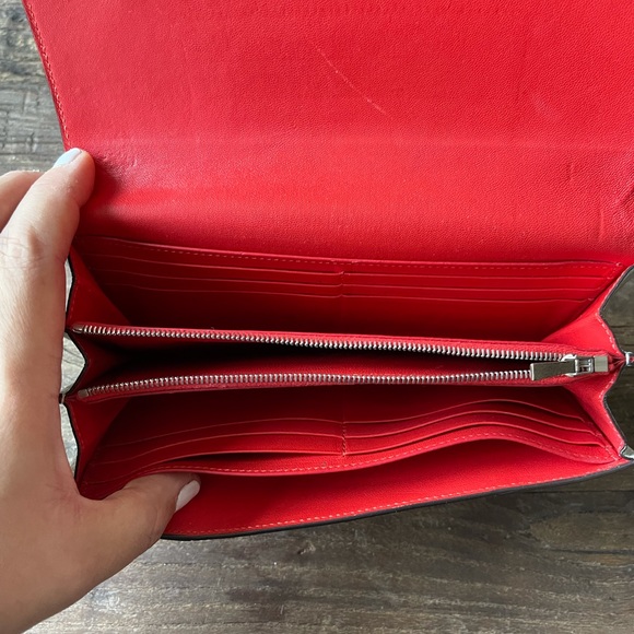 Celine Beige Large Multifunction Flap Wallet - Picture 5 of 6